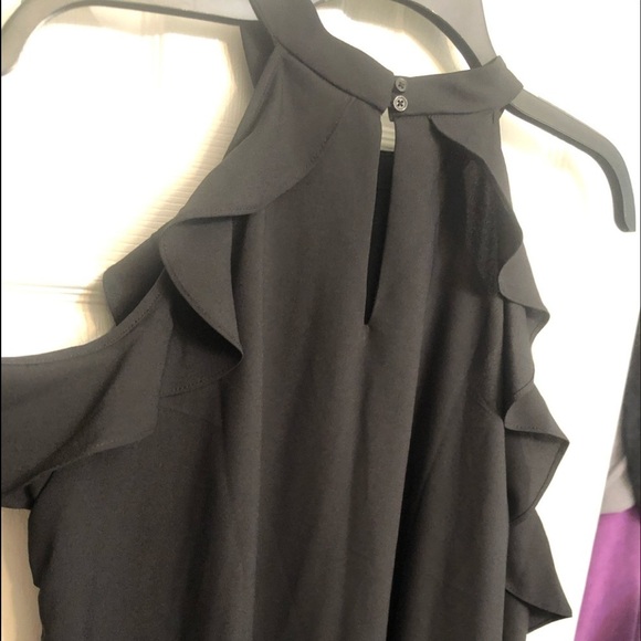 ECI size 14 Black Cold Shoulder perfect for special event wedding - Picture 2 of 11